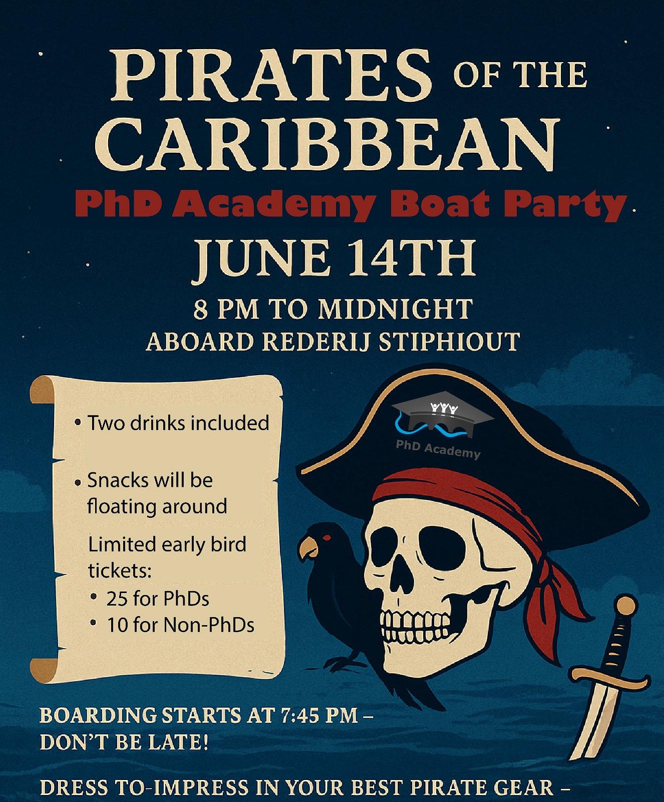 Pirates of the Caribbean Boat Party