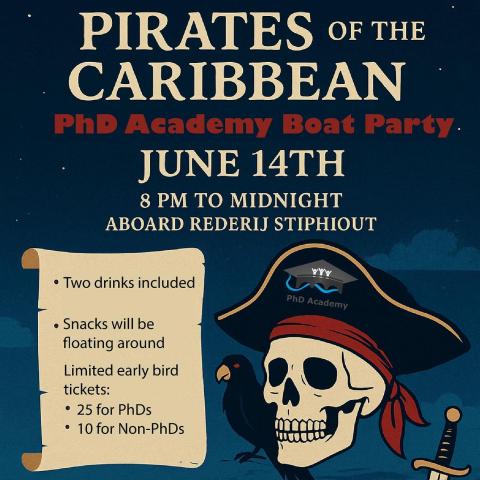 Pirates of the Caribbean Boat Party